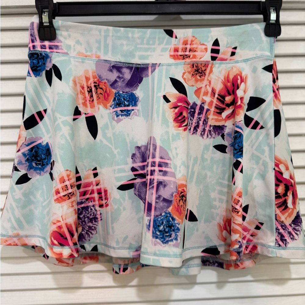 Ideology Light Blue and Multicolor Skirt